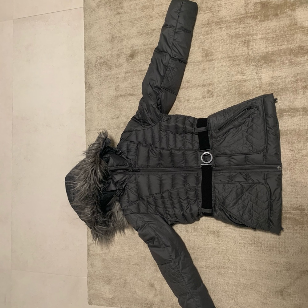 North face grey coat